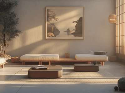 Design Zen : calme et équilibre dans l'espace moderne